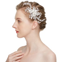 Barrette à cheveux en métal et cristal, accessoires pour cheveux de fête de mariage, barrettes à cheveux pour filles