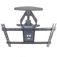 Support mural TV robuste à mouvement complet, pivotant et mobile, en acier, pour téléviseurs de 55 à 85 pouces, compatible VESA 600x400, support mural intelligent pour TV