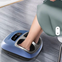 Luftkompressions-Fußmassagegerät Vibrierend Elektrisch Mit Wärmefunktion Elektrisches Fußmassagegerät
