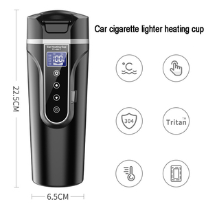 Hervidor de agua eléctrico portátil para coche, calentador inteligente, taza - Product Image 5