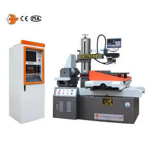 AutoCut Wire Edm DK7745 WEDM CNC Edm Wire Cut Excellent Wire Cutting Edm Machine