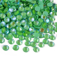 BOBOHOO gros SS6-SS30 1440 pièces verre couleur lumineuse Strass lueur dans les pierres de cristal foncé Non Hotfix strass pour la décoration