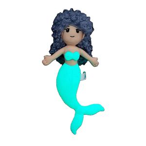Personalizada hermosa Linda caricatura luminosa <span class=keywords><strong>sirenita</strong></span> muñeco de peluche de juguete superventas caliente con relleno de algodón PP - Product Image 1