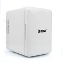 4L AC115V DC12V Mini buzdolabı taşınabilir kompakt buzdolabı kozmetik meyve içecek soğutma araç için ev