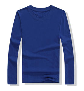 T-shirt a manica lunga personalizzabile con logo sublimato, in poliestere/cotone, taglio dritto, sportivo, unisex, traspirante ed economico - Product Image 5