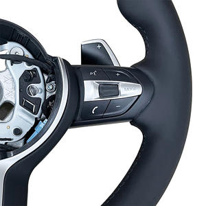 Volant en Cuir SOON TODA, Amélioration de Luxe Antidérapante Idéale pour <span class=keywords><strong>BMW</strong></span> F30 F32 M3 M5 M6 - Product Image 4