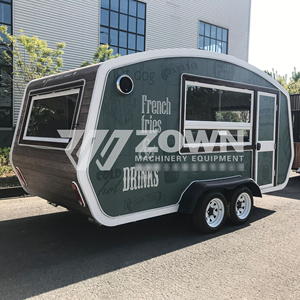 Custom Made <b>Electric</b> Food Truck Mobile Snack Van Stable Structure Easy To Operate For Street Vendor Daily Business Use - Product Image 4
