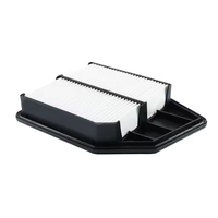 Filtre à panneaux combinés en V MEICO haute efficacité 99,99 %, plissé dense, volume d'air élevé, charbon actif, coton, carton