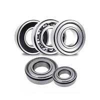 Roulement à billes HLGQ ultra-lisse haute précision en acier chromé 68042 2RS 20x32x7, roue miniature de skateboard blindée à gorge profonde