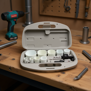 Kit de scies cloches avec lames pour diverses utilisations, ensemble de 12 pièces - Product Image 3