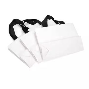 Bolsa de Papel Kraft Marrón con Logotipo Personalizado, Bolsa de Papel para Comida para Llevar, Bolsa de Regalo con Asa - Product Image 6