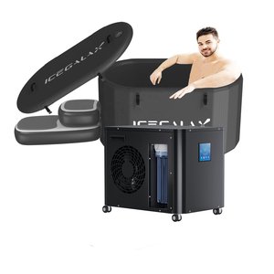 Baignoire froide gonflable ICEGALAX avec refroidisseur, baignoire à glace extérieure, pod <span class=keywords><strong>de</strong></span> bain froid - Product Image 5