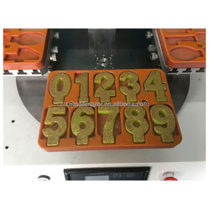 Impresora de placa de circuito de impresora de película de serigrafía plana con mesa de 4 estaciones <span class=keywords><strong>Sablon</strong></span> con brazo mecánico - Product Image 5