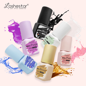 Colle pour Extensions de Cils Lashestar Marque Privée 0,3 Seconde, Adhésif Waterproof Noir et Transparent pour Extensions de Cils - Product Image 3