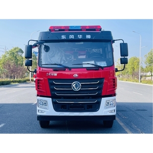 Nouveau châssis d'exportation usine de taille moyenne ville véhicule de sauvetage <span class=keywords><strong>extincteur</strong></span> Dongfeng 8 tonnes réservoir d'eau camion de pompiers - Product Image 2