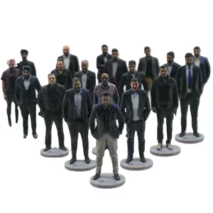 Dịch Vụ In Ấn Polyjet <span class=keywords><strong>3D</strong></span> Nhiều Màu Photopolymer Resin Mô Hình Chân Dung Khuôn Mặt Người Mẫu Tùy Chỉnh Nhanh Chóng Nguyên Mẫu Lô Nhỏ - Product Image 1