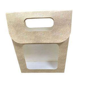 Sacchetti di Carta Piccoli con Manici, Confezione Multipla per Alimenti e Dolciumi, Sacchetti di Carta Piccoli con Manici Baguette, Resistenti e Durevoli, Ideali per Alimenti e Dolciumi - Product Image 2
