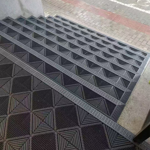 Tapis de porte de carrelage TPE à emboîtement commercial chaud pour l'entrée de l'école de zones humides - Product Image 2