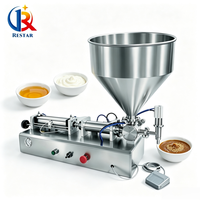 Machine de remplissage pneumatique à piston pour mayonnaise, pâte de tomate, miel, crème cosmétique, dentifrice et pommade – Meilleures ventes