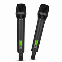 Microphone sans fil portable polyvalent pour événements festifs, réceptions, galas, longue portée, zéro décalage sonore, équipement audio