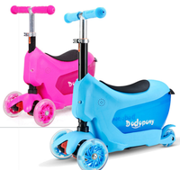 Trottinette pour enfants, 3 en 1, engin à trois roues, nouveau design, en stock