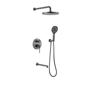 Robinet d'eau chaude et froide rétro italien créatif, en laiton massif, à <span class=keywords><strong>deux</strong></span> trous, artistique, doré, pour lavabo domestique - Product Image 6