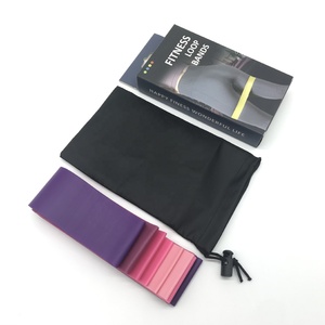 5 miếng gói tùy chỉnh phòng tập thể dục tập thể dục tập thể dục cao su đàn hồi cao su căng vòng kháng ban nhạc thiết lập - Product Image 5