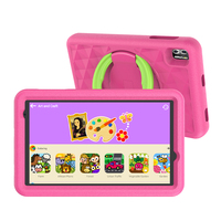 Tablette pour enfants de 8 pouces, 4G SIM, Android 15 GMS, 4 Go, 64 Go, avec contrôle parental, mode enfant, kiosque pour l'éducation et l'apprentissage