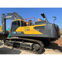 حفارة فولفو EC480 مستعملة بسعر رخيص، حفارة فولفو أصلية مستعملة EC480 380 290 300 350 360 ذات جنزير