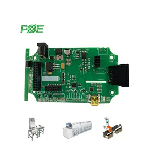 PCB multicapa: Controlador industrial de PCB de 40 capas, archivo PCBA Gerber y lista BOM