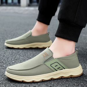 Zapatillas Deportivas Ligeras de Verano para Hombre, Zapatos Casuales Cómodos con Cierre de Cordones, Parte Superior de Malla, Suela de PVC Resistente a las Manchas - Product Image 3