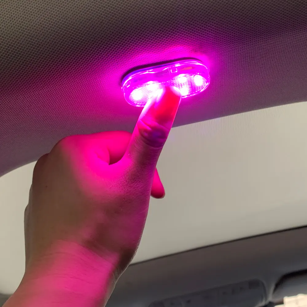 Auto Mini Interieur Wijziging Verlichting Niet-destructieve Installatie Usb Charge Sensor Touch Control Omgevingslicht Voor Auto Deur