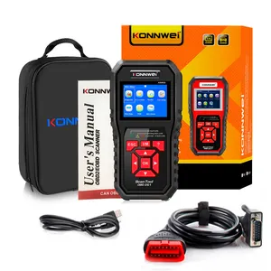 KONNWEI-dispositivo Universal de inspección de coche KW850, escáner OBD2, máquina de diagnóstico automotriz mejorada, EOBD, OBDII