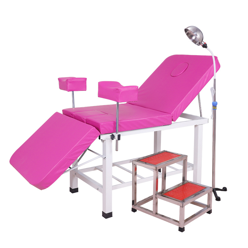 High Quality Beautiful Black Color Clinic Patient Examination Couch Examination Bed