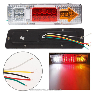 12v 24v étanche feu arrière camion <span class=keywords><strong>remorque</strong></span> camion feu arrière 18LED pour caravane bateau Camping voiture feu arrière <span class=keywords><strong>led</strong></span> lumière de travail - Product Image 5