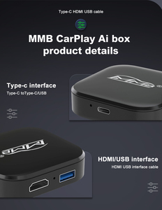 Boîtier AI Carplay MMB vendu par l'usine Joyeauto - Boîtier TV <span class=keywords><strong>Android</strong></span> 11 avec prise USB Plug and Play : <span class=keywords><strong>YouTube</strong></span>, Netflix pour HD - Product Image 5