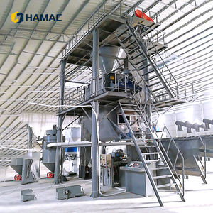 Full Automatic Dry Mix Powder Mortar Production Line Wall Putty Plaster Skim Coat Mixer <b>Tile</b> Adhesive Glue Grout Making Machine - Product Image 3