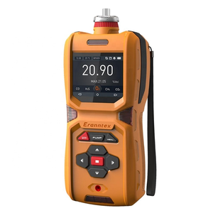 เครื่องตรวจจับก๊าซ 6 ชนิดแบบพกพาความแม่นยำสูง CO H2S O2 Ex CO2 NOX ไนโตรเจนออกไซด์ พร้อมปั๊มในตัว - Product Image 1