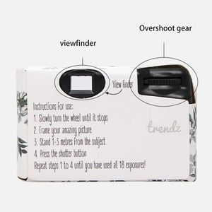 Cámara de Fotos <span class=keywords><strong>Desechable</strong></span> para Niños con Obturadores Rápidos, Divertida, Fácil de Usar, Económica, Retro, para Regalos - Product Image 5