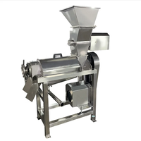 Industriële grote spiraalvormige automatische motor-sapcentrifuge met 3000W vermogen, 220V/380V spanning voor fruit- en groentepers