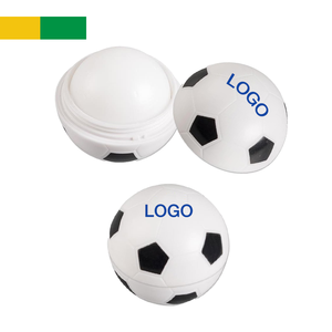 Private Label Long Lasting Hydration Soothing Repairing Improve Dullness Natural Shea Butter Beeswax Football Shaped <b>Lip</b> Balm - Product Image 2