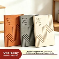 Carnet d'affaires A5 Premium à rayures, logo personnalisé, journal à rayures épaisses bicolores, cadeau d'entreprise, cuir changeant de couleur