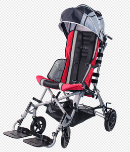 Durable Pediatric Wheelchair for Special Needs - Foldable, Adjustable Width, High Back Support, Bulk Supplier - Product Image 1