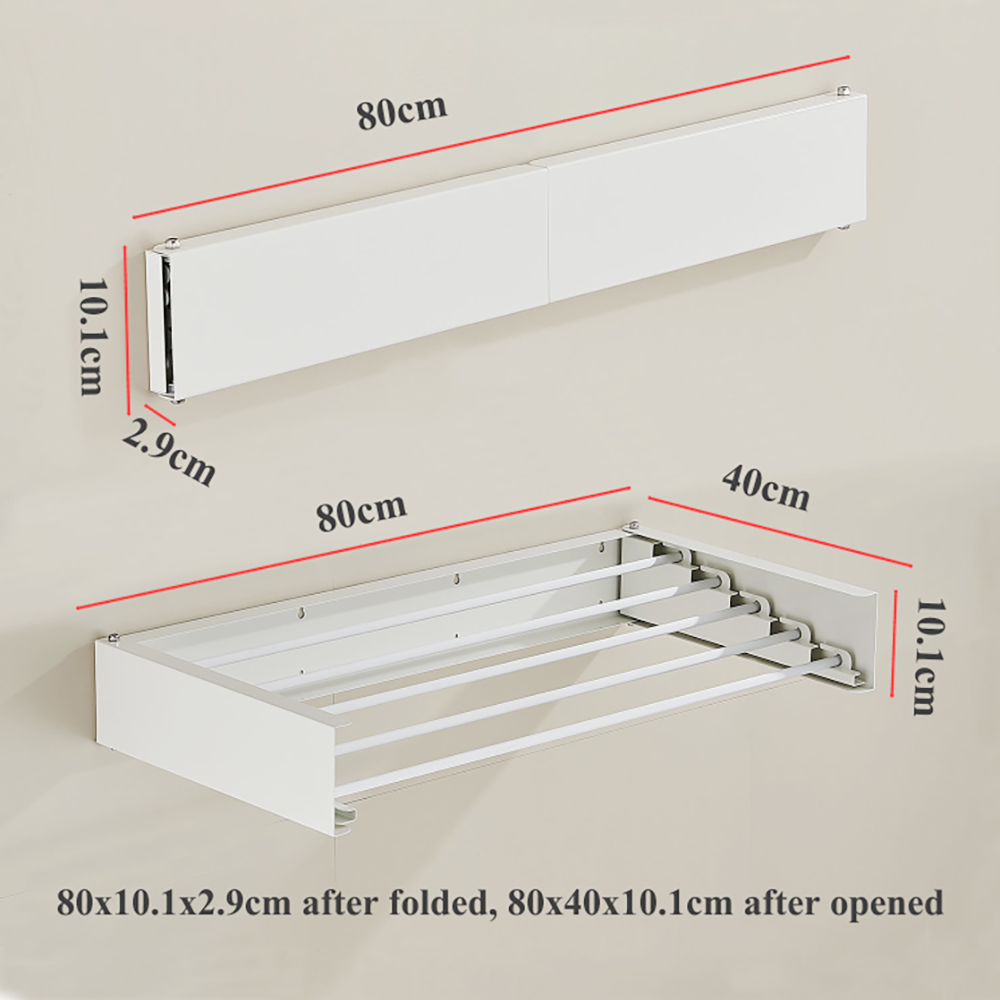 W1607 White 80cm