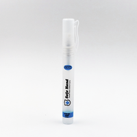 En stock – Flacon pulvérisateur stylo 10 ml pour échantillon de parfum, mini atomiseur de poche en PP pour désinfectant pour les mains, couleur personnalisable