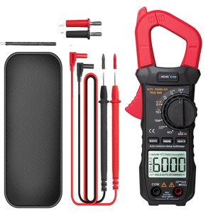 Multimètre à pince numérique avancé ANENG ST209 avec affichage numérique uniquement, test de ligne de tension et de continuité, plage de tension 6V-600V - Product Image 1