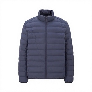 Veste longue matelassée pour homme, hiver 2026, doublée en laine, imperméable, coupe-vent, respirante, prix de gros OEM - Product Image 2