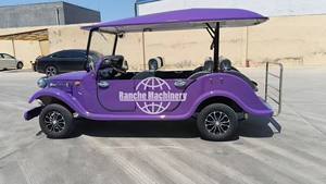 <b>Pink</b> 8- 11 Seat <b>Electric</b> 48V CE Certified Vintage <b>Car</b> with 30-50Km/h Max Speed and 70-90km Driving Mileage - Product Image 4