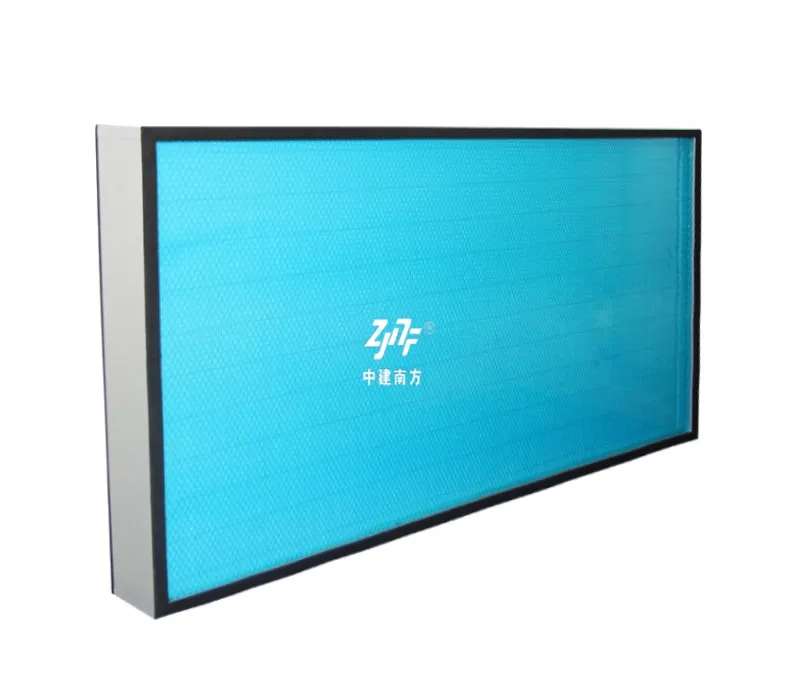 ZJNF H14 FFU Filter Unit with 99.97% HEPA Media Glass Fiber Panel Filter Industrial Use New Condition Core Components Fiberglass