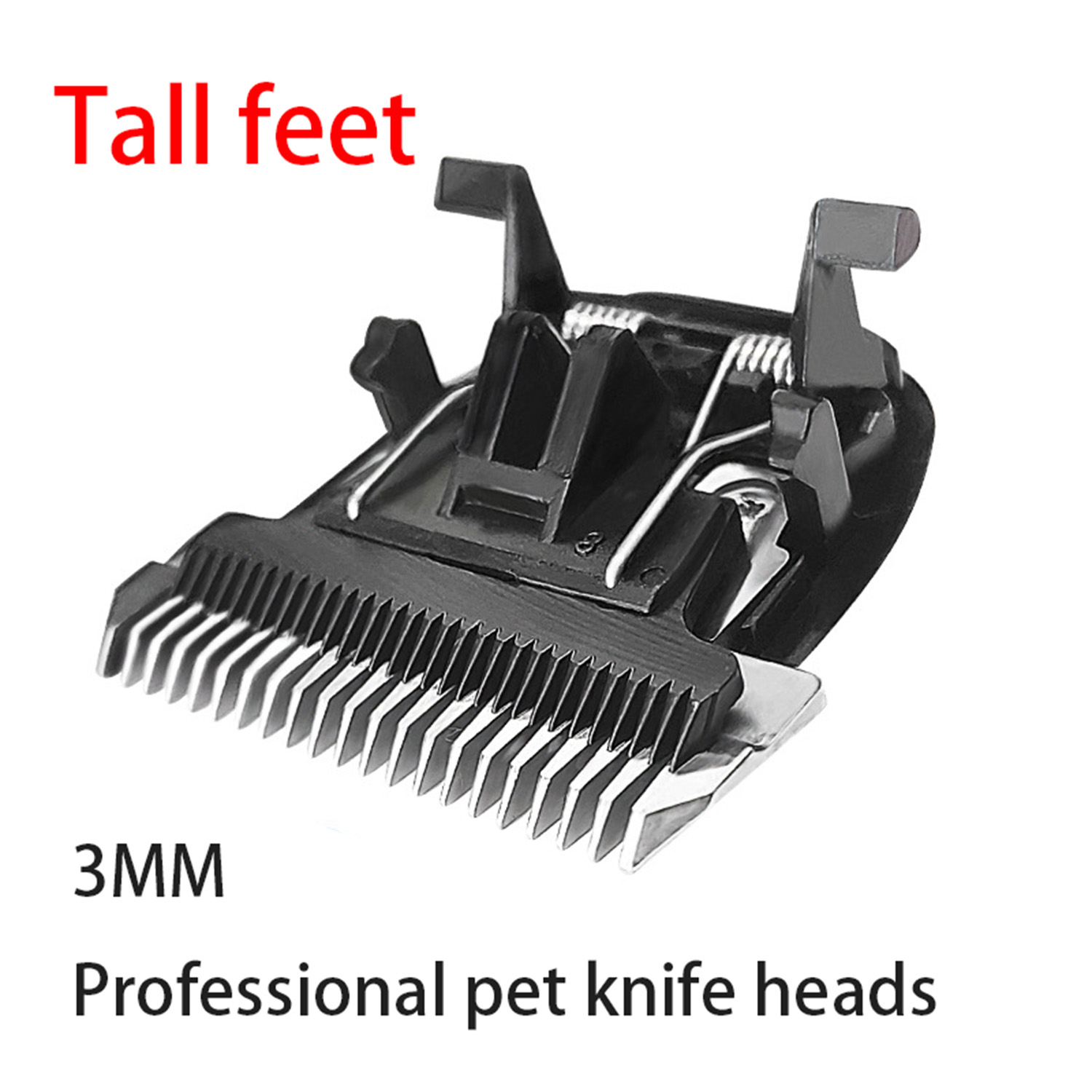 Pieds hauts noirs 3MM